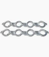 Header Flange Plates LS 1 7/8 - Mild steel - pair - SS Racetech Rods & Customs