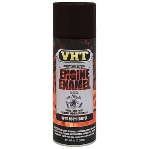 SP139 VHT Engine Enamel Satin Black 312g AerosolSS Racetech Rods & CustomsCHEMICALS AND LUBE