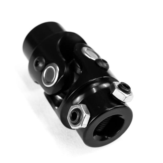 UJ - 001 Black Steering Universal Joint, 3/4 Inch DD To 3/4 Inch DD, Engineer ApprovedSS Racetech Rods & CustomsSTEERING AND SHIFTERS