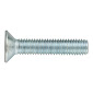 Countersunk screw with hexagon socket, M8X20 galvanized iso 10642, steel 10.9, zinc-plated