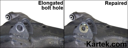 KTK5/8FWW Flat Weld Washer With 5/8" Bolt Hole For Repairing An Ovaled Bolt Hole Or Reinforcing Plate