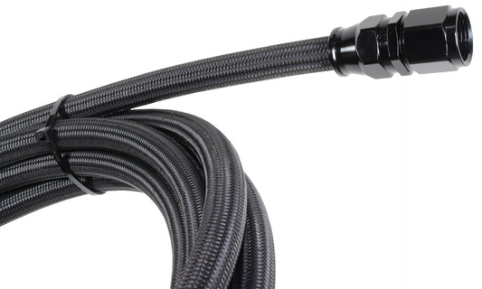 Blackened Teflon hose -12 per meter (SFT200-12-BLK)