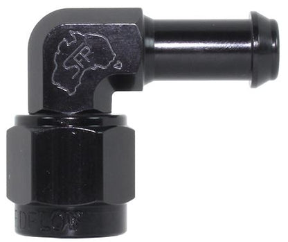 413-04-05-BLK -4 female to 5/16 hose tail - SS Racetech Rods & Customs