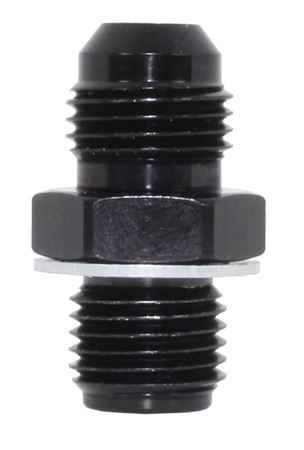 816-06-06-BLK -6 flare to 3/8" NPT adapter