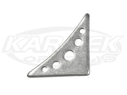BWS020 90° 1-1/2" Leg Corner Gusset 1-1/2" Leg, 1/8" Thick, - EACH - SS Racetech Rods & Customs