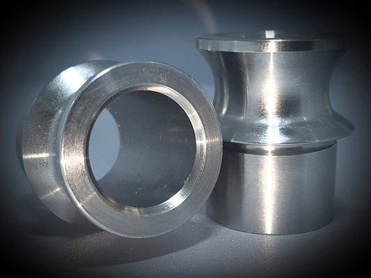 KTKHMA10034NOR 17-4 Stainless Steel Hourglass Misalignment Spacer For 1" Heim Or Uniball For 3/4" Bolt 2-3/4" Stack (PAIR)