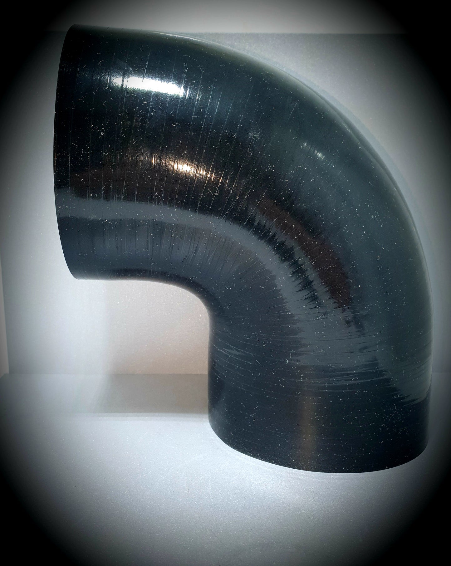 Silicone bend 90 degree X 4.0" X 4.0"