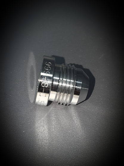 999-08-D -8 male weld on - aluminium
