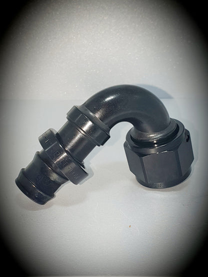 404-12-BLK -12 120 degree hose end