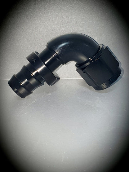 403-10-BLK -10 90 degree hose end