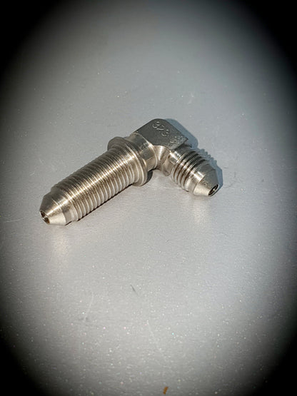 323-03-S -3 90 degree flare bulkhead - steel