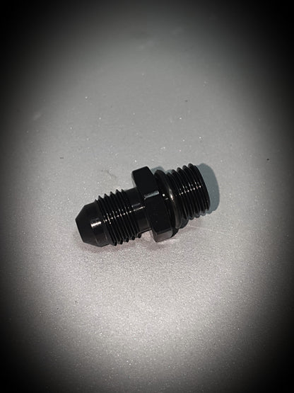 920-04-BLK -4 male to -4 o-ring port - SS Racetech Rods & Customs