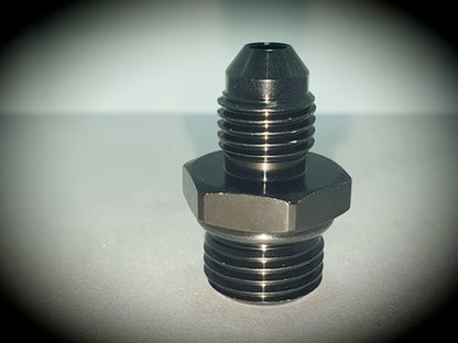 920-04-06-BLK -4 male to -6 o-ring port