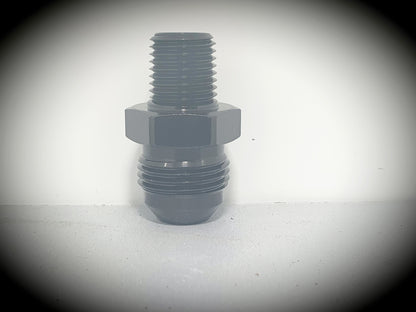 816-08-04-BLK -8 flare to 1/4" NPT adapter - SS Racetech Rods & Customs