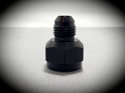 950-08-06-BLK -8 female to -6 male reducer