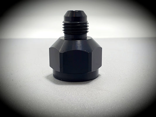 950-10-06-BLK -10 female to -6 male reducer