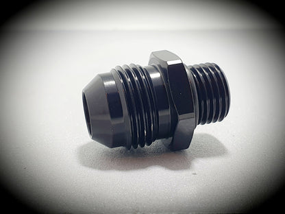 920-08-06-BLK -8 male to -6 o-ring port - SS Racetech Rods & Customs