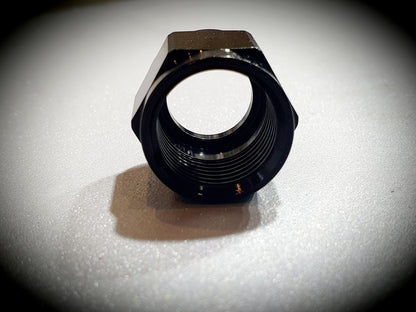 818-08-BLK -8 tube nut - SS Racetech Rods & Customs