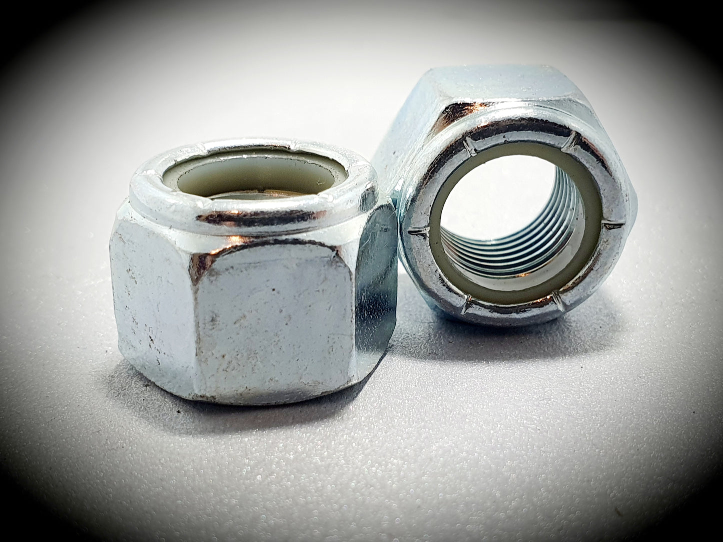 Hex nut, Nylock 1/2"