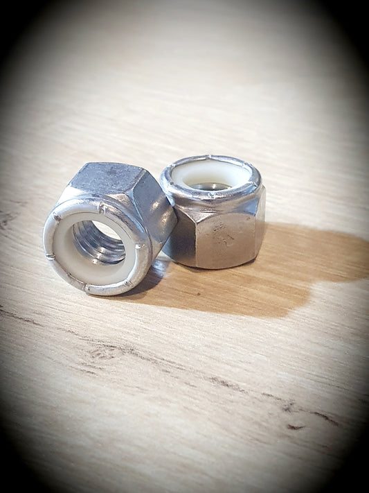 UNC Stainless hex nut 1/2"