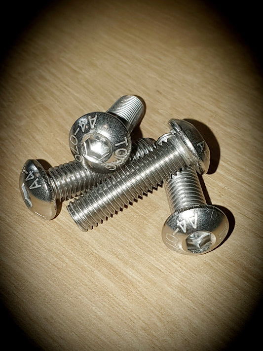 Button head screw s/s M10 X 35