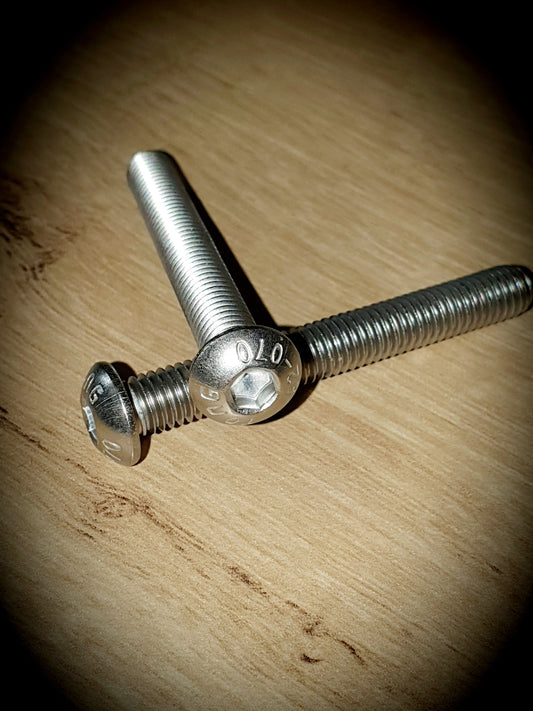 Button head screw s/s  M8 X 60