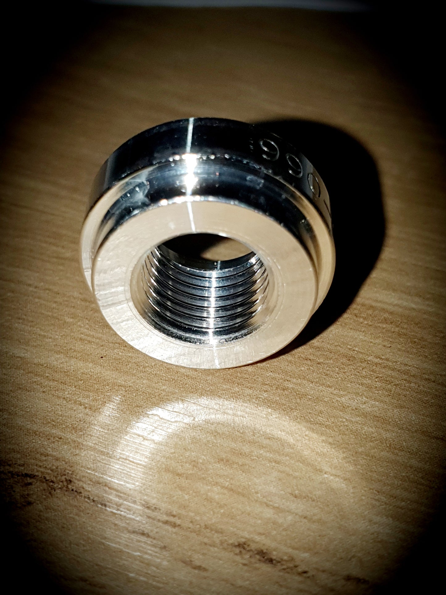 990-04-D -4  female o-ring weld on - aluminium