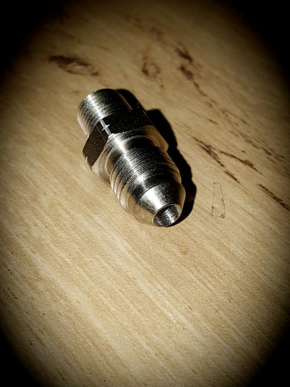381-04 -4 male to 1/8 BSPT male - SS Racetech Rods & Customs