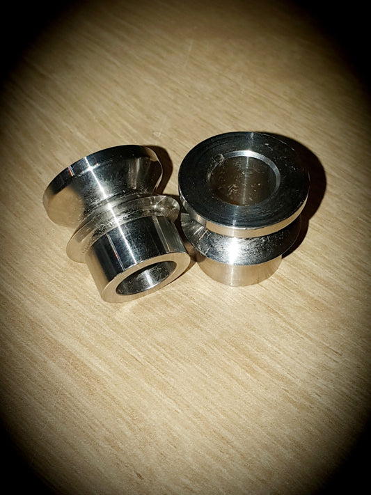 KTKHMA3412 17-4 Stainless Steel Misalignment Spacer For 3/4" Heim Or Uniball For 1/2" Bolt 1-13/16" Stack Ht (PAIR)