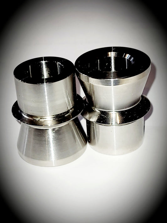 KTKHMA10058TR 17-4 Stainless Steel Misalignment Spacer For 1" Heim Or Uniball For 5/8" Bolt 3-1/16" Stack Height (PAIR)