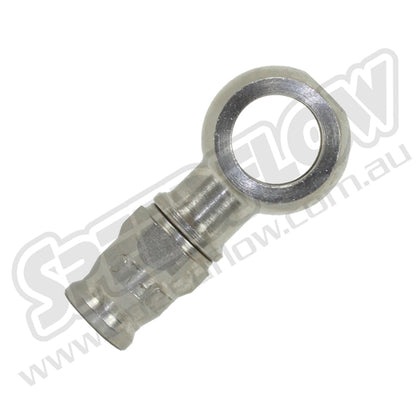 213-04 -4 200 series hose end to 7/16 Banjo - SS Racetech Rods & Customs