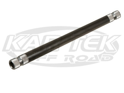 3/4" Diameter 4130 Chromoly Steering Or Shift Rod Shaft 4 Foot Long 3/4-48 Splined On Both Ends - KTK4FSS3/4 by SS Racetech Rods & Customs
