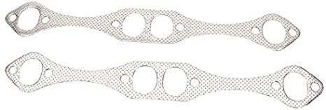 Extreme Exhaust Gaskets, Small Block Fits Chevy, 1-5/8 Inch Oval Port - EACH - SS Racetech Rods & Customs