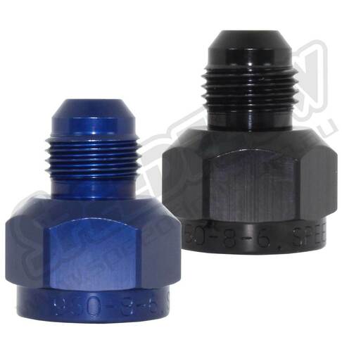 950-12-10-BLK -12 female to -10 male reducer