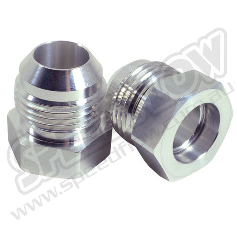 999-06-DH -6 Male weld bung Hex -  Aluminium