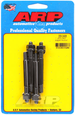 ARP-200-2408 ARP Carburetor Studs, Black Oxide, 5/16-18/24 in. x 3.200 in. Long, Set of 4 - SS Racetech Rods & Customs