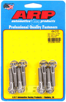 ARP-434-2102 ARP Bolts, Intake Manifold, 12-point Head, Stainless Steel, Polished, For Chevrolet 305-350, - SS Racetech Rods & Customs