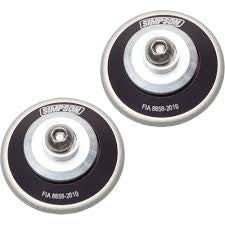 PMD hans post set, threaded helm - SS Racetech Rods & Customs