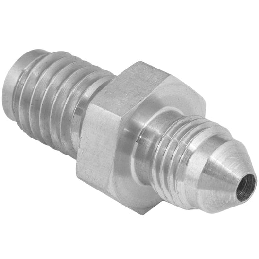 PFE341-04 Proflow Stainless Brake Adaptor Male Inverted Flare -04AN to 7/16 x 24