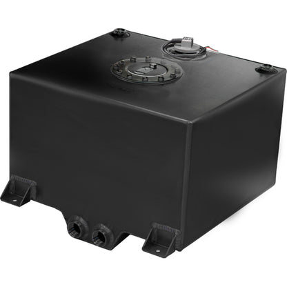 Proflow Fuel Cell, Tank, 10g, 38L, Aluminium, Black 410 x 380 x 260mm, With Sender Two -12 AN Female Outlets, Each (PFEFC010BK) by SS Racetech Rods & Customs