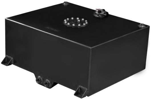 PFEFC020BK Proflow Fuel Cell, Tank, 20g, 78L, Aluminium, Black 620 x 510 x 260mm, With Sender Two -10 AN Female Outlets, Each