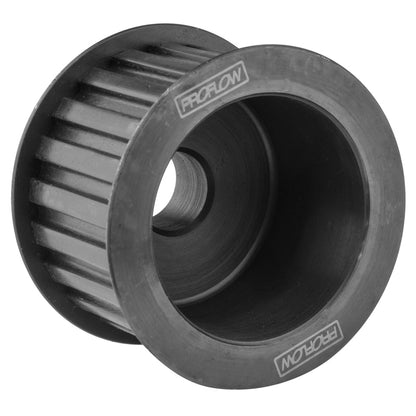PFEGK7170BK Proflow Alternator Pulley, Gilmer, 17mm bore, Bolt-On, Steel, Black, Each by SS Racetech Rods & Customs