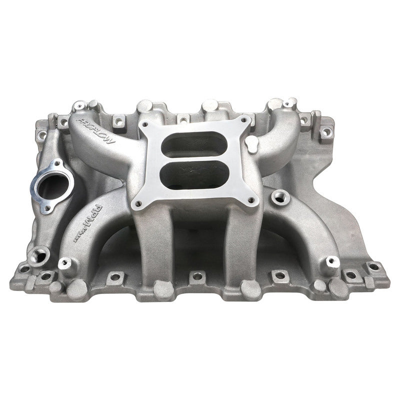 PFEM7594 Proflow Intake Manifold, AirMax, Dual Plane, Aluminium, Natural, 4-barrel Square Bore, For Holden, Commodore V8, VN Heads 253, 304, 308