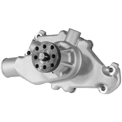 PFEWP-9208 Proflow Water Pump Aluminium Ultra Cool, Chev Small Block, Short, Satin - SS Racetech Rods & Customs
