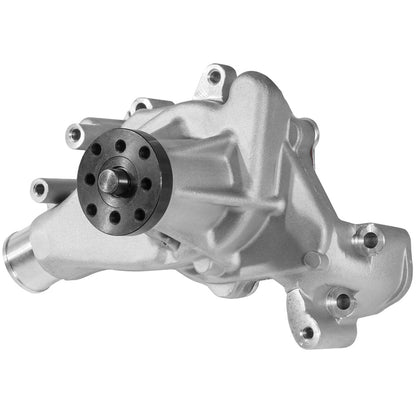 PFEWP-9241 Proflow Water Pump Aluminium Ultra Cool Pro, 8 Blade Chev Small Block, Long, Satin - SS Racetech Rods & Customs