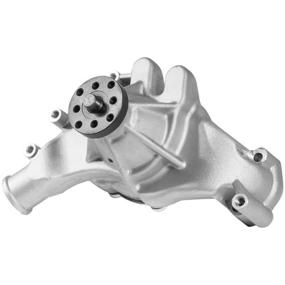 PFEWP-9243 Proflow Water Pump, Cast Aluminium Ultra Cool 8 Blade BB Chev, Long Style, Satin Finish, Each - SS Racetech Rods & Customs