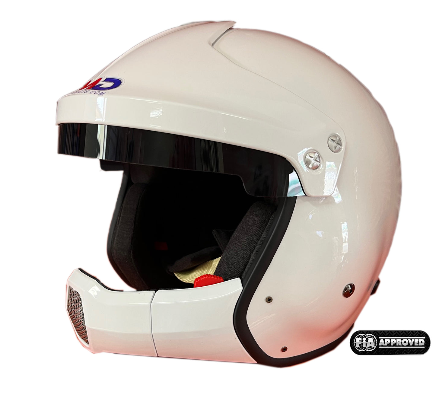 PMD FIA approved Open Face helmet Size - large