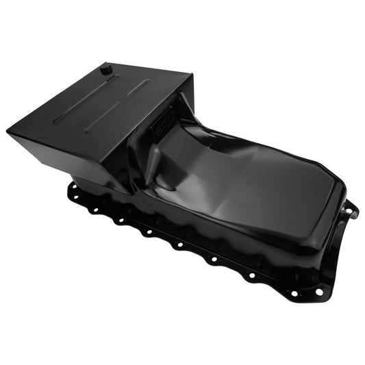 RTS-2101 RTS Oil Pan, For Holden V8 253-308, 355 Stroker, Steel, Black, 6.5 LT Capacity, Early Holden, Torana, each - SS Racetech Rods & Customs