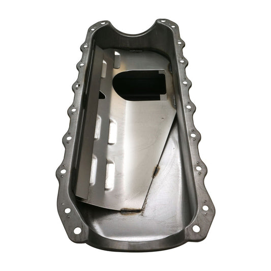 RTS-2101 RTS Oil Pan, For Holden V8 253-308, 355 Stroker, Steel, Black, 6.5 LT Capacity, Early Holden, Torana, each - SS Racetech Rods & Customs