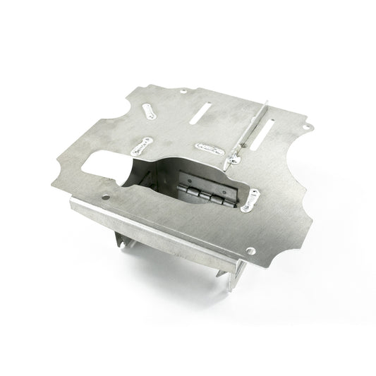 RTS-81072 RTS Oil Pan Baffle, GM LS Retro-fit, Aluminium, Natural - SS Racetech Rods & Customs